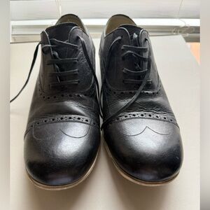 Dolce & Gabbana Men’s Black Leather Shoes Size 8